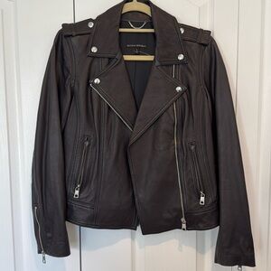 Leather Jacket Banana Republic